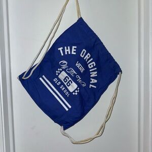 Vans Blue Original Drawstring Backpack